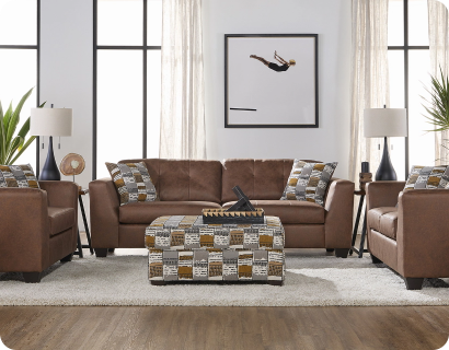 3 rooms of Furniture: LRS / BRS / Mattress / C&E Tables / set of Lamps / Dinette