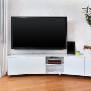 55" TV / Entertainment center or Fireplace