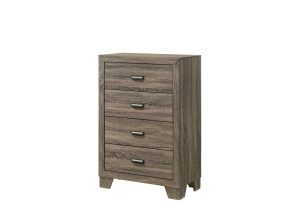 4-Door Millie Grey Chest Drawer
