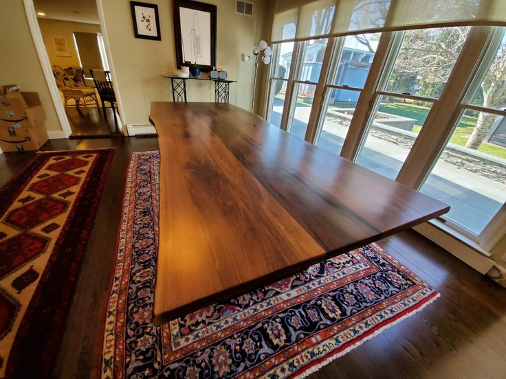 Montgomery Walnut Dining Table