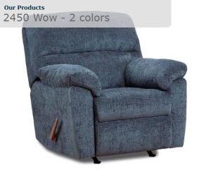 2450 Wow Rocking Recliner