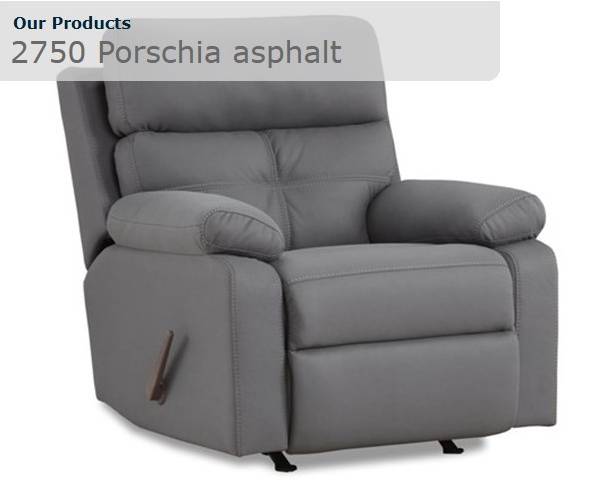 2750 Porschia Asphalt Rocking Recliner