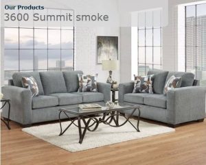 3600 Summit Smoke Sofa Set
