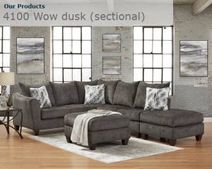 4100 Wow Dusk Sectional Sofa Set