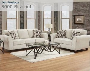 5000 Bita Buff Sofa Set