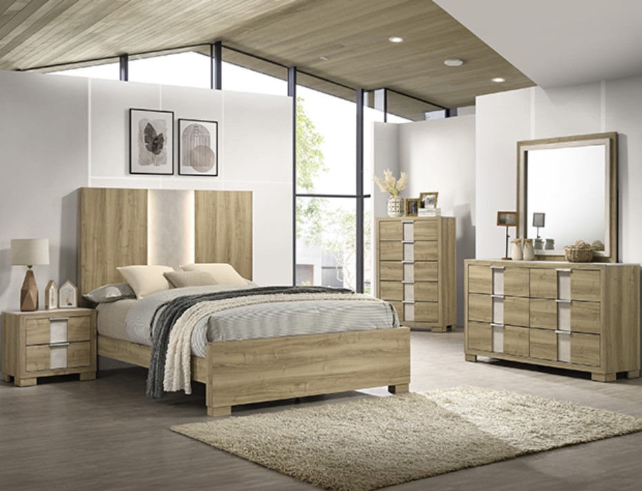 Setb6832 Rangley Bedroom Group – Driftwood