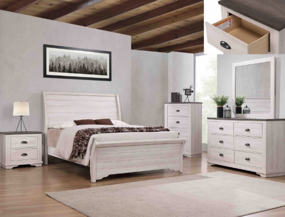 Setb8130 Coralee Bedroom Group Chalk_grey