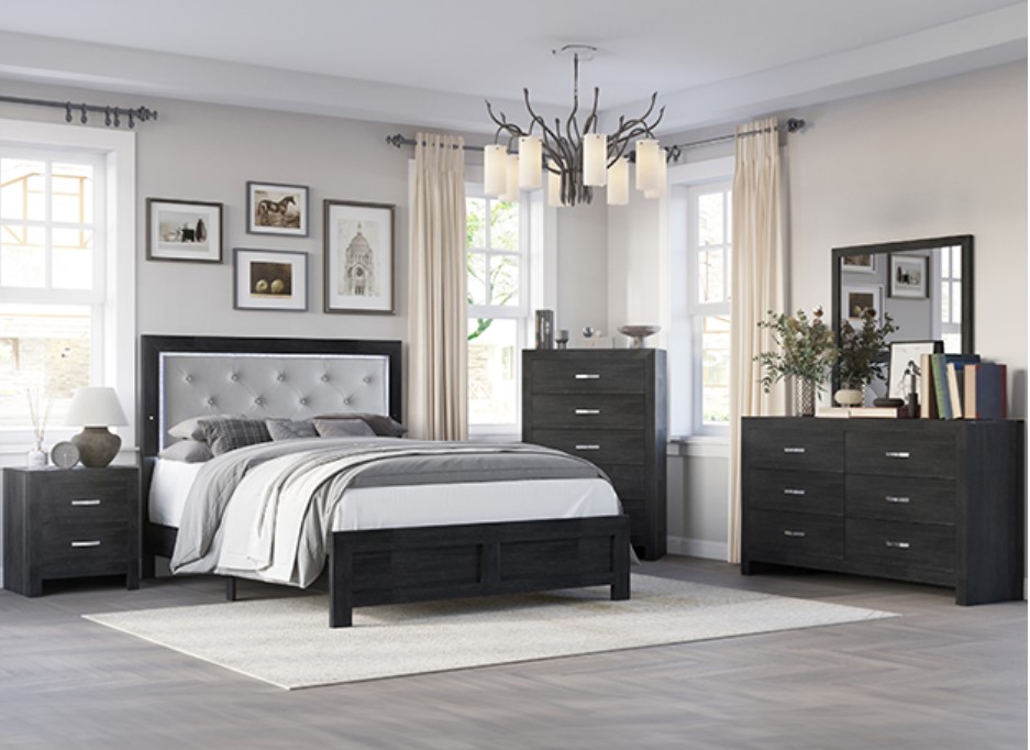 Setb9280 Jaylen Black Bedroom Group