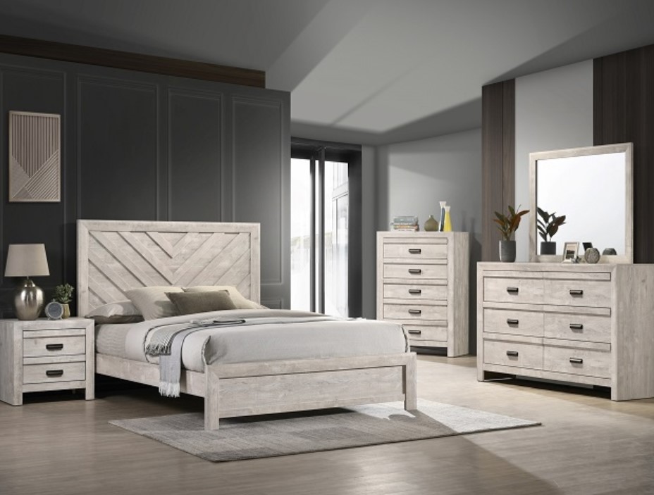 Setb9330 Valor Bedroom Group White